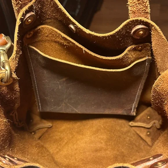 KMM & Co. Sesame Double Shot Mini Tote + Crossbody Strap USA - Picture 3 of 10